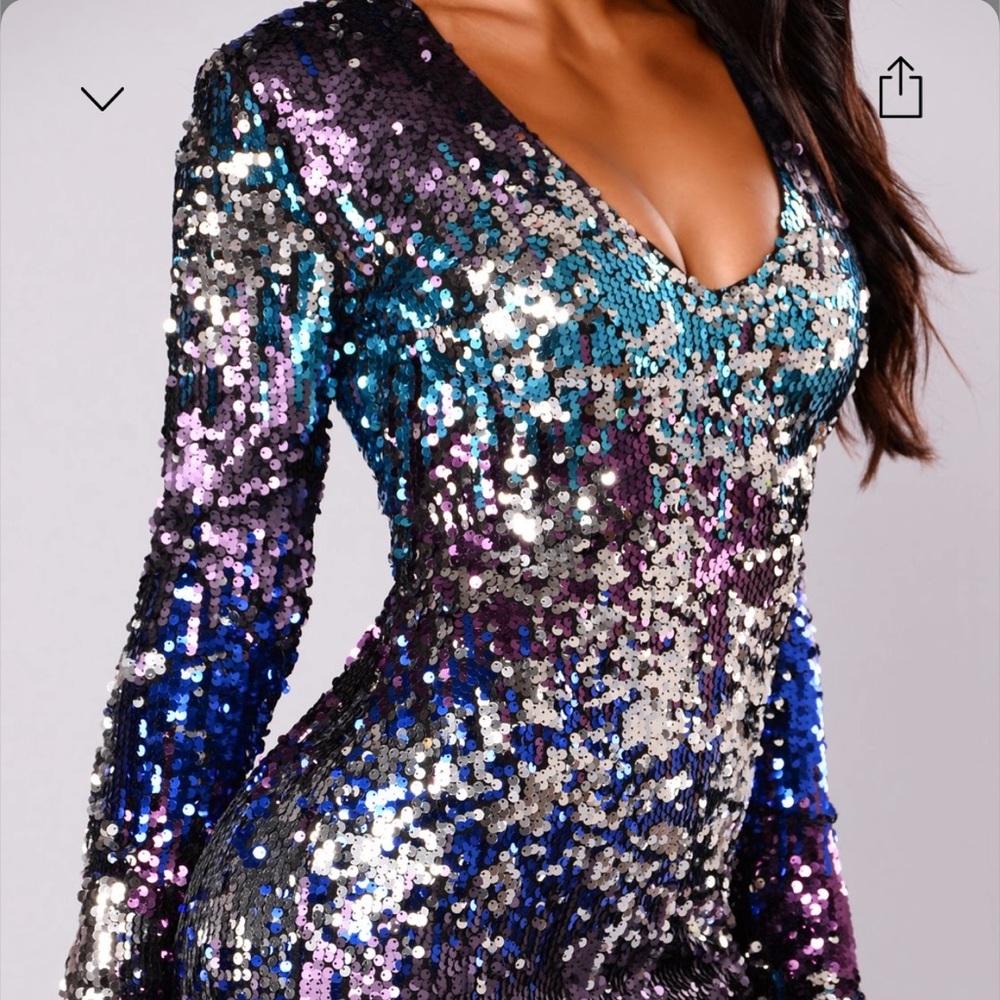 Fashion Nova Sequin Dress